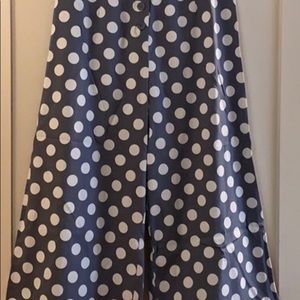 Mittoshop Polka Dot Wide Leg Pants Small